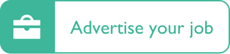 Sponsor button with a green style, suitcase icon, and text that says Advertise your job